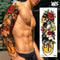 sexy tattoo stockings thigh leg temporary tatoos for women girls body stickers flowers peonies carp fish dragon snake tattoo big