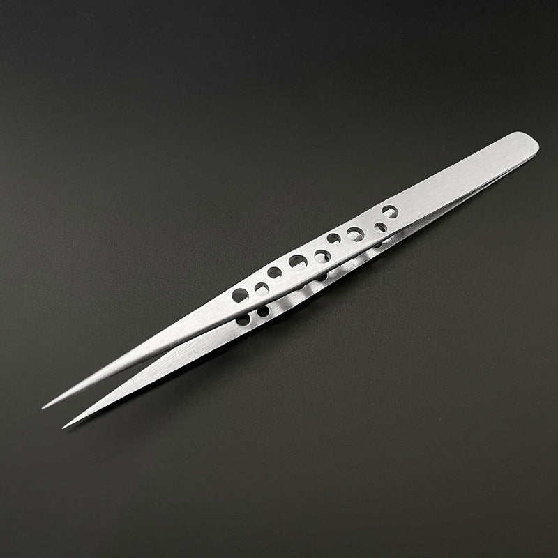 Anti-static precision tweezers set stainless steel ESD tweezers electronic repair soldering iron tool