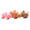 Zoo Animals Series Set Big Size Building Blocks Assemble Accessories Cute Birds Beasts Elephant Tiger Bricks Education Toys Kids