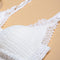 DERUILADY Sexy Lace Front Closure Bras For Women Underwear Seamless Push Up Bra Lingerie Plus Size Wireless Backless Bralette
