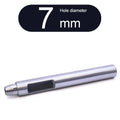 Round Punch Hollow Punch Steel Chisel Leather Puncher Cutting Tool for Belts, Metal Gaskets, Leather, Canvas (0.5mm To 60mm)