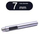 Round Punch Hollow Punch Steel Chisel Leather Puncher Cutting Tool for Belts, Metal Gaskets, Leather, Canvas (0.5mm To 60mm)