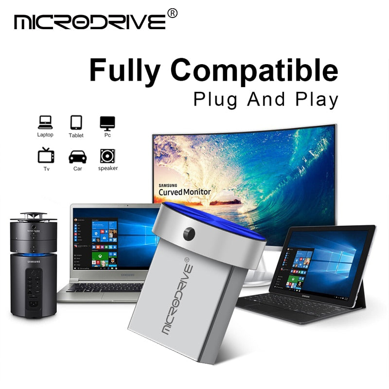 Mini Metal USB Pendrive 4GB 8GB 16GB Memory Stick 32GB Flash Usb stick 64GB 128GB флешка USB2.0 flash drives disk free ship