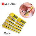 MSHARE 10ml Milky White Builder Nail Extension Gel Self leveling Nails Quick Building Clear Pink Nail Tips UV Led Gel Soak Off
