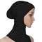 Muslim Underscarf Women Modal Hijab Cap Adjustable Muslim Stretchy Turban Full Cover Shawl Cap Full Neck Coverage for Lady