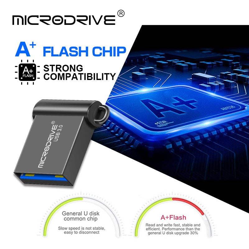 Super mini  Metal USB 3.0 Flash Drive 16GB 32GB 64GB pen drive usb stick Pendrive USB 3.0 USB Flash drive Memory Stick usb key