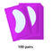 20/50/100 Pairs Eye Pad Eyelash Pad Gel Patch Patch Grafted Under The Eyelashes For False Eyelash Extension Paper Sticker Makeup