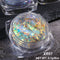 Crystal Fire Opal Flakes Nail Sequins Purple Holographic Glitter DIY Chrome Powder for Spring Nails Manicure Paillettes GL1857