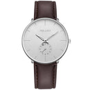 2022 Mens Fashion Minimalist Watches Men Business Casual Quartz Watch Simple Male Stainless Steel Mesh Band Clock reloj hombre