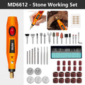 HILDA Electric Mini Drill Grinder Engraving Pen Mini Drill Electric Rotary Tool Grinding Machine Accessories
