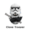 DISNEY ARC Clone Troopers Building Blocks LUKE Skywalker Mandalorians Boba Fett Palpatine Yoda R2D2 Bricks Action Figures Toys
