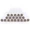 20pc Reusable Eyebrow Brush Tube Leopard Serpentine Diamond Flask Mascara Wand Dust-proof Eyelash Extension Supplies Makeup Tool