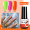 LILYCUTE 3 PCS Gel Nail Polish Set Nude Pink Glitter Sequins Matte Effect Gel Long Lasting Base Top Coat Nail Art Design Hybrid