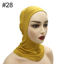 Under Scarf Hijab Cap Muslim Women Veil Turban For Women Muslim Fashion Islam Inner Cap Hijab Jersey Underscaf Caps Hat Ladies