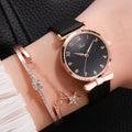 Luxury Women Bracelet Quartz Watches For Women Magnetic Watch Ladies Sports Dress Pink Dial Wrist Watch Clock Relogio Feminino