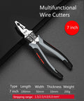 Multifunctional Universal Diagonal Pliers Needle Nose Pliers Hardware Tools Universal Wire Cutters Electrician