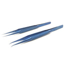 Tweezers Professional Maintenance Tool 0.15mm Edge Precision Fingerprint Tweezers Titanium Alloy Board Flying line FDDSYB