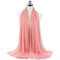72*175cm Hijab Chiffon 2021 Maxi Big Size Scarf For Muslim Women Headscarf Ladies Headwraps Pashmina Hijab Muslim Fashion Islam