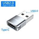 Essager USB 3.0 Type-C OTG Adapter Type C USB C Male To USB Female Converter For Macbook Xiaomi Samsung S20 USBC OTG Connector