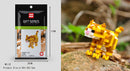 Mini Building Blocks 3D Animal  Diamond Model Micro Bricks Dog Cat Bird Moose Wolf Panda Macaw Toys For Children Birthday Gifts