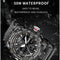 Sport Watch Military Watch For Men Alarm Clock Stopwatch LED Digital Back Light Dual Time Display 8008 Men&