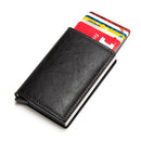 Custom Name Wallet 2022 New Man Wallet Card Holder Smart Wallet Business Card Holder Rfid Wallet Aluminum Box Credit Card Holder