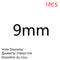 Punching Leather Hole Punch Round Steel Leather Craft Hollow Hole Punch 1mm-30mm for Metal Gaskets Leather Plastic Rubber