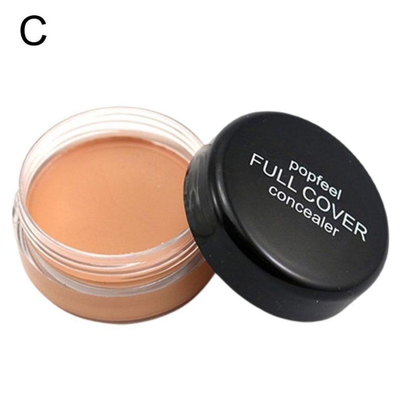 New 1Pcs 10g Natural Concealer Fade Wrinkles &amp; Dark Circles Face Oil Control Foundation Smooth Concealer Setting Cream 5 Colors
