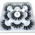 2022 New 5 pairs natural false eyelashes fake lashes long makeup 3d mink lashes eyelash extension mink eyelashes short eyelashes