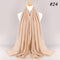 2021 NEW Flocked Bubble Cotton Scarf Hijabs For Muslim Women Soild Color Breathable Islamic Headscarf Arab Head Scarves