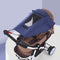 Universal Baby Stroller Accessories Sun Shade Cover UV Protection Sunshade Carriage Canopy Cover for Pram BabyCar Seat Sun Visor