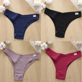 4PCS/Set Cotton Panties Women&#39;s Panties FINETOO Sexy Female Underpants Low Waist Underwear Women Pantys Lingerie M-XL