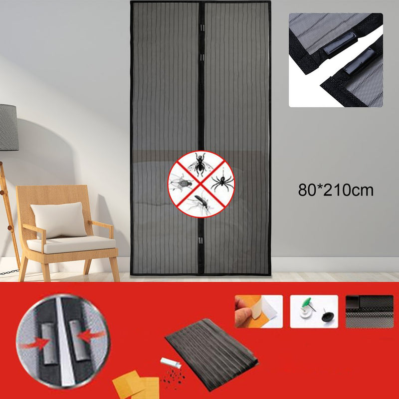 Anti Mosquito Nets Curtains for Doors Summer Anti Fly Bug Insect Magnetic Automatic Closing Screen Kitchen Mesh Door Curtains