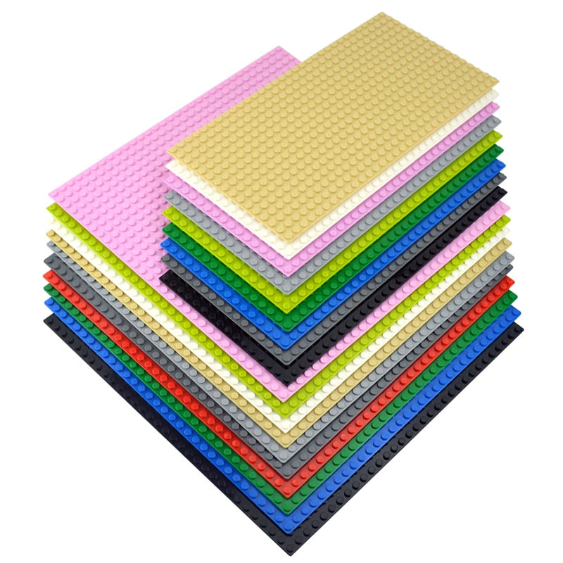32x32 32x16 Dots Classic Base Plates Blocks Small Size DIY Bricks Baseplates ABS Plastic Assembly Plate Blocks For Children Kids