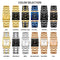 Relogio Masculino WWOOR Gold Watch Men Square Mens Watches Top Brand Luxury Golden Quartz Stainless Steel Waterproof Wrist Watch