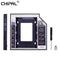 CHIPAL 2nd HDD Caddy 12.7mm 9.5mm SATA 3.0 2.5&#39;&#39; HD Hard Disk Drive Enclosure SSD Case Box For Laptop CD-ROM DVD-ROM Optical Bay