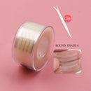 600Pcs/box Big  Eyelid Tape Sticker Double Fold Self Adhesive Eyelid Tape Stickers S/L Makeup Clear Beige Invisible Tool