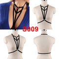 Pentagram Harness For Women Cheapest Garter Belt Erotic Goth Accessories Bondage Cupless Bra Festival Clothes Rave Sexy Lingerie