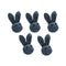 1pc Crochet Bunny Baby Pacifier Clip Chain BPA Free Wooden Beads Appease Soother Chain Clips Newborn Dummy Holder Nipple Clip