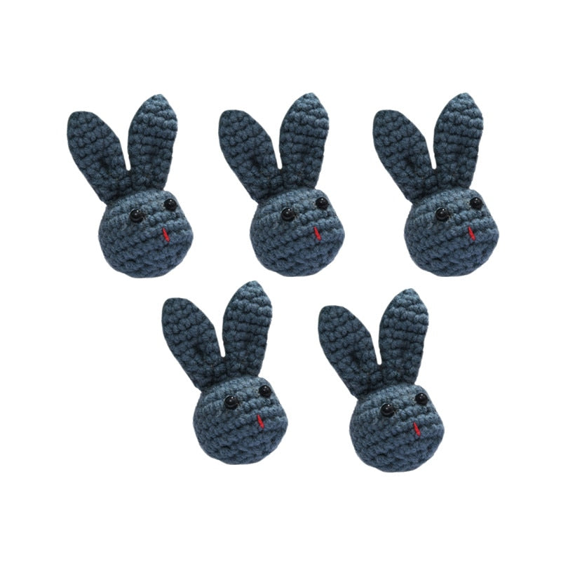 1pc Crochet Bunny Baby Pacifier Clip Chain BPA Free Wooden Beads Appease Soother Chain Clips Newborn Dummy Holder Nipple Clip