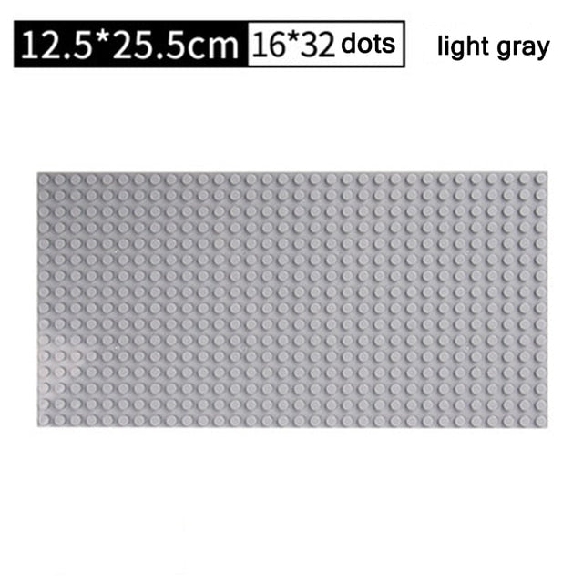 32*32 50*50 Dots Classic Base Plates Blocks DIY Small Size City Road Bricks Baseplates Construction Building Toys For Kids Gifts