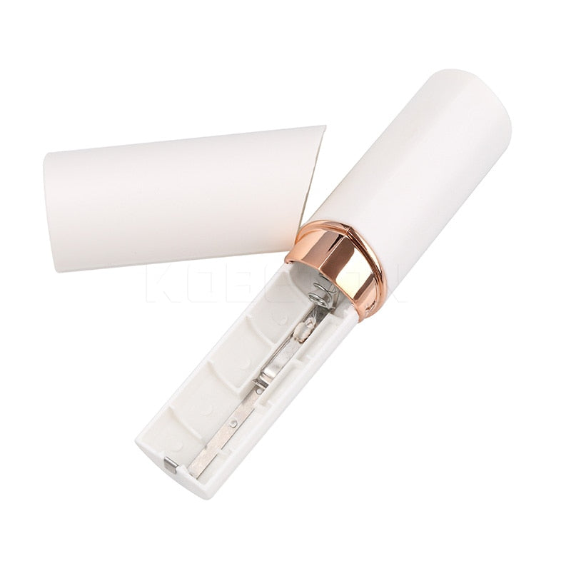 2022 Epilator Face Hair Removal Lipstick Shaver Electric Eyebrow Trimmer Women&