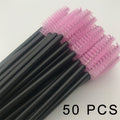 Disposable Eyelash Extension 5/50Pcs Eyebrow brush Mascara Wand Applicator Spoolers Eye Lashes Cosmetic Brushes Set makeup tools