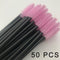 Disposable Eyelash Extension 5/50Pcs Eyebrow brush Mascara Wand Applicator Spoolers Eye Lashes Cosmetic Brushes Set makeup tools