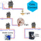 433Mhz High Power Wireless Remote Control Switch  AC75-220V 30A 1000M For Factory Farm Office Exhaust Fan Pump Ceiling Lamp