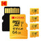 Original Kodak Micro SD Card 128GB Class10 Memory Card 64GB Microsd Flash Drive Card 256GB 32GB V30 U3 cartao de memoria