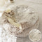 Winter Long Plush Pet Cat Bed Round Cat Cushion Cat House 2 In 1 Warm Cat Basket Cat Sleep Bag Cat Nest Kennel For Small Dog Cat