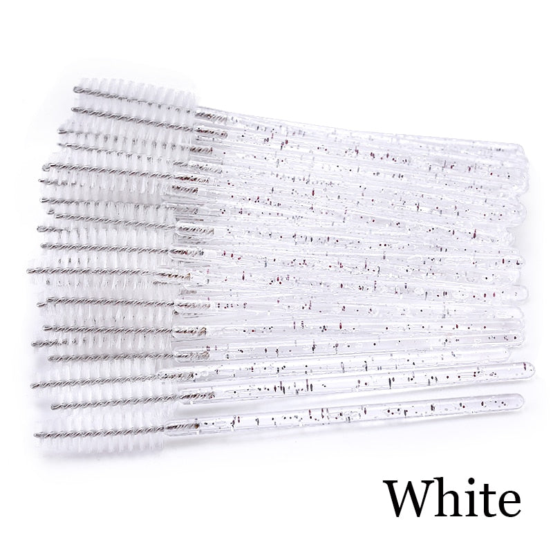 New Professional Eyebrow Brush Mascara Stick Wand Applicator Eye Lashes Extension Tool Cosmetic Brushes Set Beauty Makeup Tools