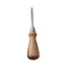 3 size A4mm A6mm A8mm Practical Leather Craft Edge Beveler Skiving Beveling Knife DIY Cutting Hand Craft Tool with Wood Handle