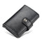 New Men women smart wallet Credit Bank card holder fashion purse Aluminum alloy Business Casual Mini wallet Brand PU Purse
